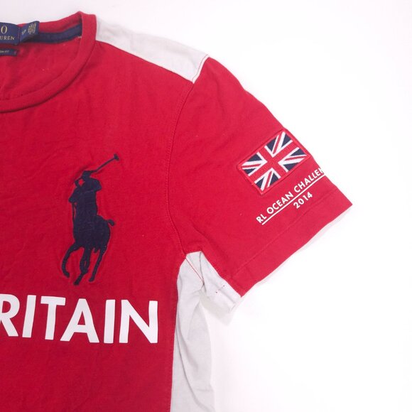 Polo Ralph Lauren Great Britain TShirt Men’s S 2014 Ocean Challenge Chief Keef - Picture 6 of 12